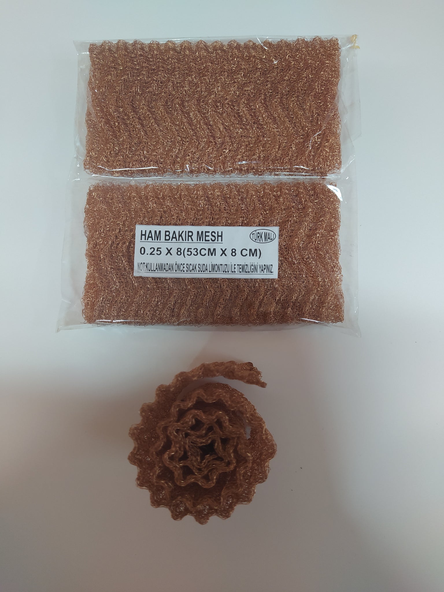 DESENLİ BAKIR MESH(FİLTRE)